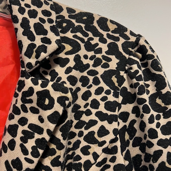 Cheetah leopard print blazer - Picture 3 of 10